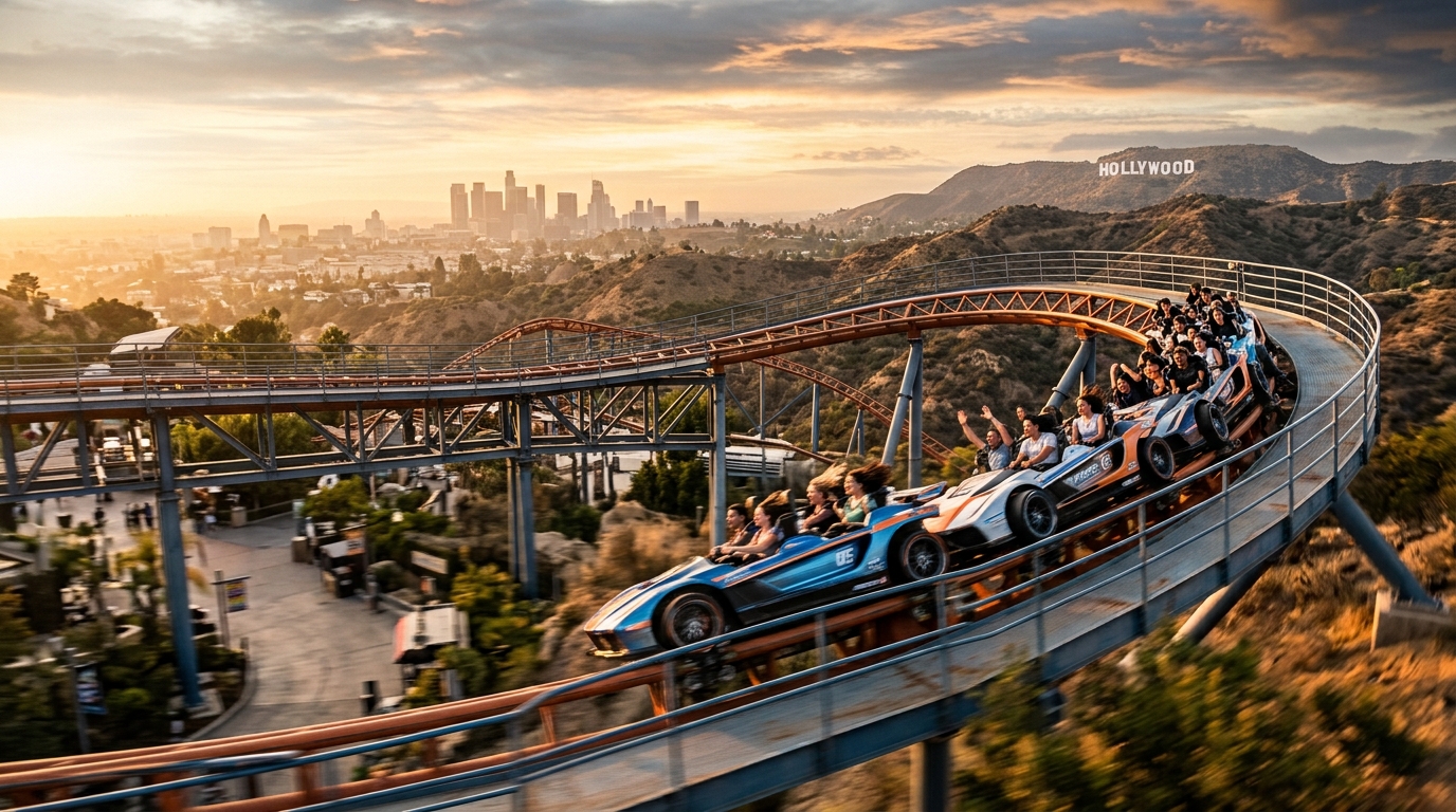 Fast & Furious Hollywood Drift at Universal Studios Hollywood