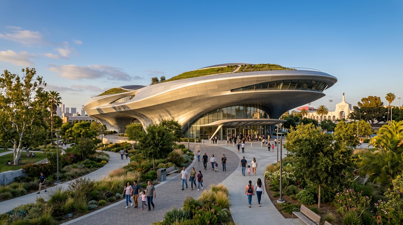 Lucas Museum of Narrative Art in Los Angeles during September 2026